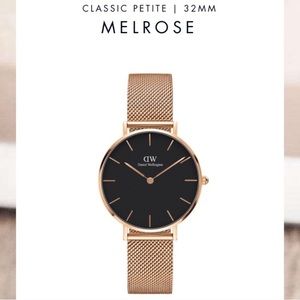 Daniel Wellington rose gold watch petite